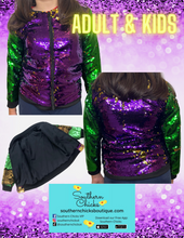 Load image into Gallery viewer, Ready to Ship Kids High Quality Sequin Jacket