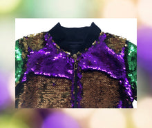 Load image into Gallery viewer, Ready to Ship Kids High Quality Sequin Jacket
