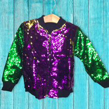 Load image into Gallery viewer, Ready to Ship Kids High Quality Sequin Jacket

